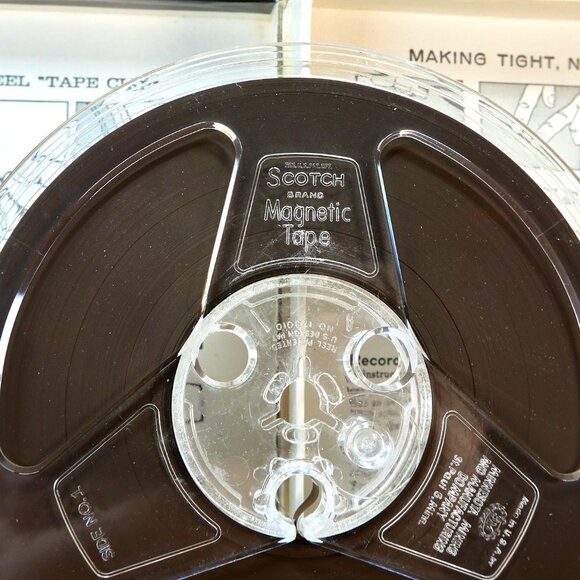 Vintage Scotch 1/4-111-6 1.5 MIL 600 Feet Acetate 5" Reel Recording Tape, USA - Picture 6 of 9